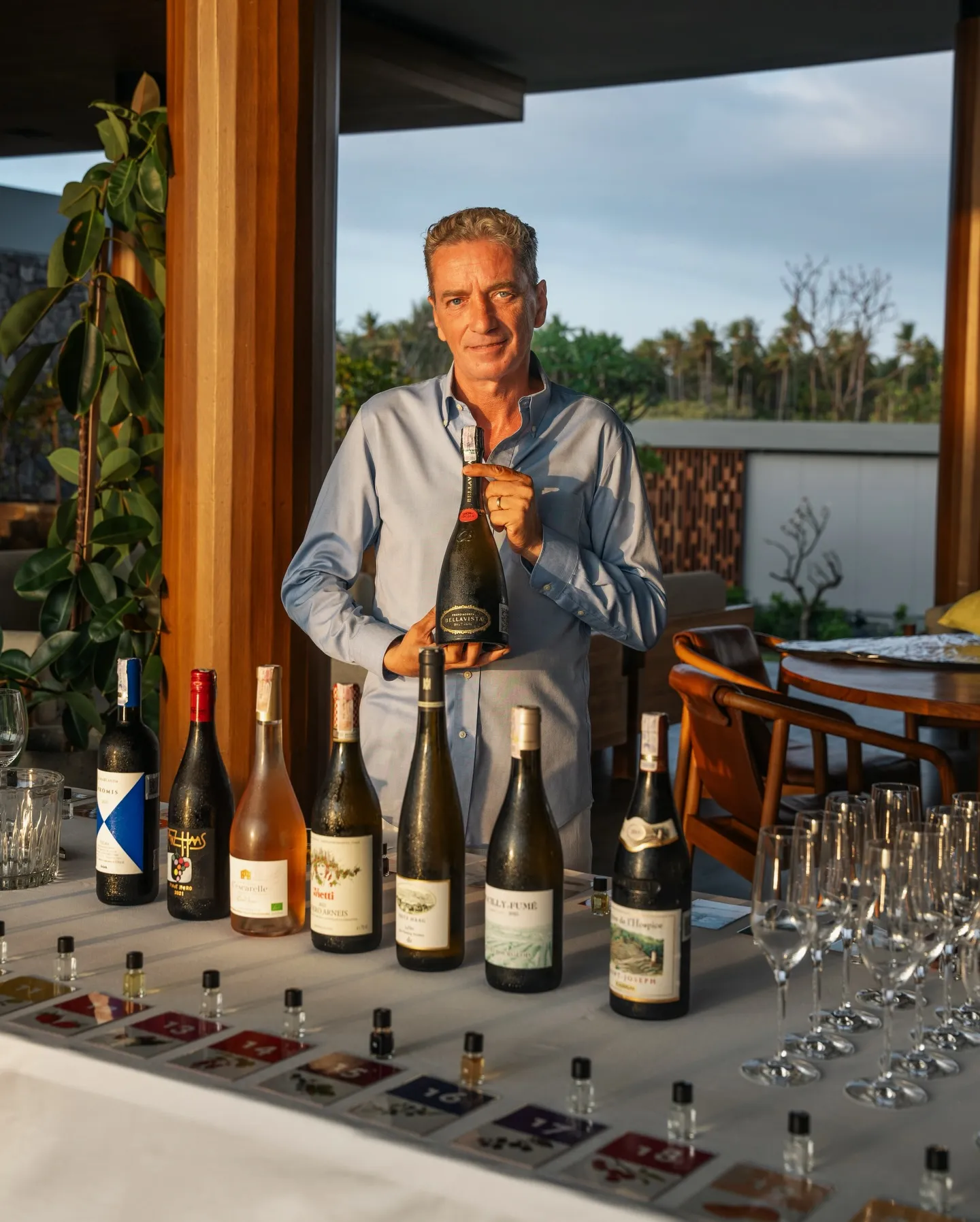 Wine tasting
