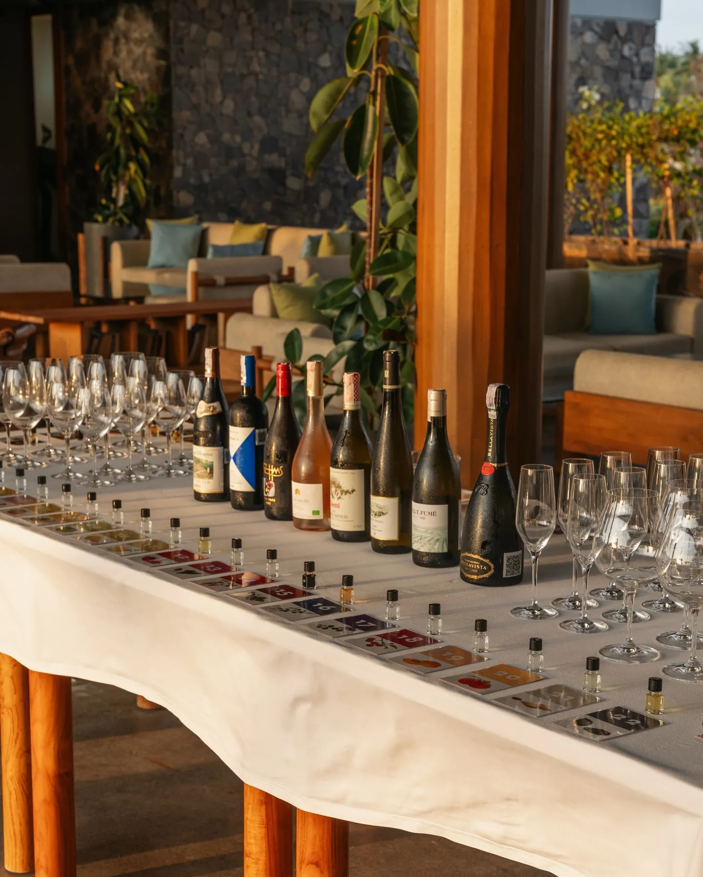 Wine tasting