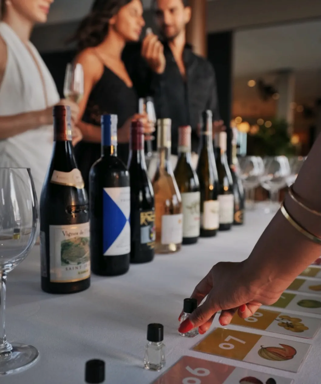 Wine tasting
